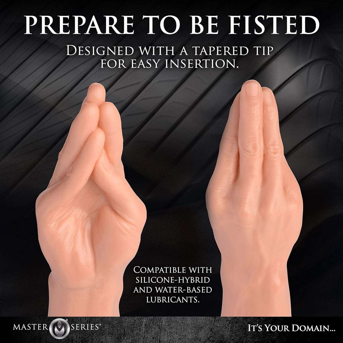 Large Silicone Fisting Dildo with Suction Cup Base 37.5cm Discreet Packaging