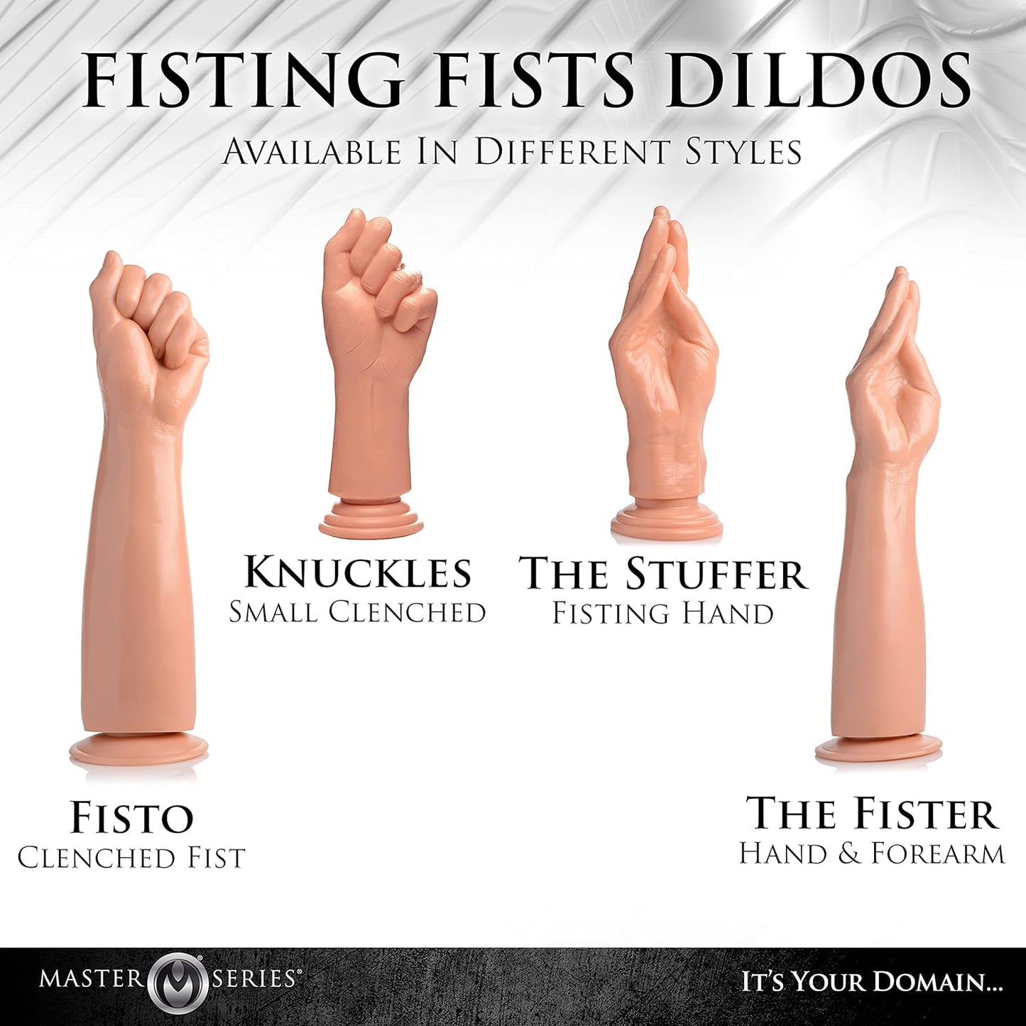 Large Silicone Fisting Dildo with Suction Cup Base 37.5cm Discreet Packaging