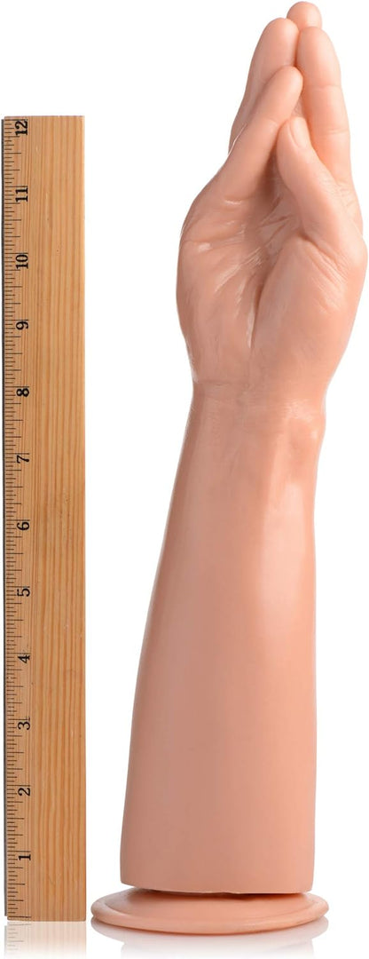 Large Silicone Fisting Dildo with Suction Cup Base 37.5cm Discreet Packaging