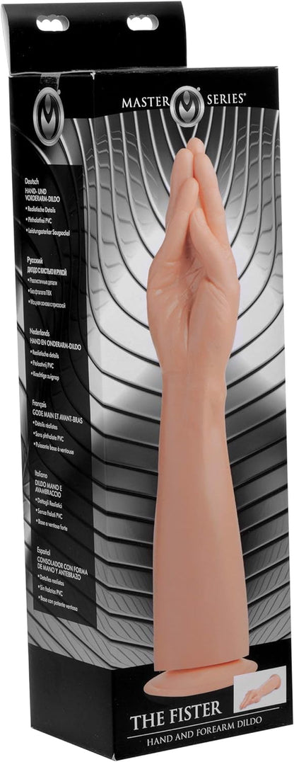 Large Silicone Fisting Dildo with Suction Cup Base 37.5cm Discreet Packaging