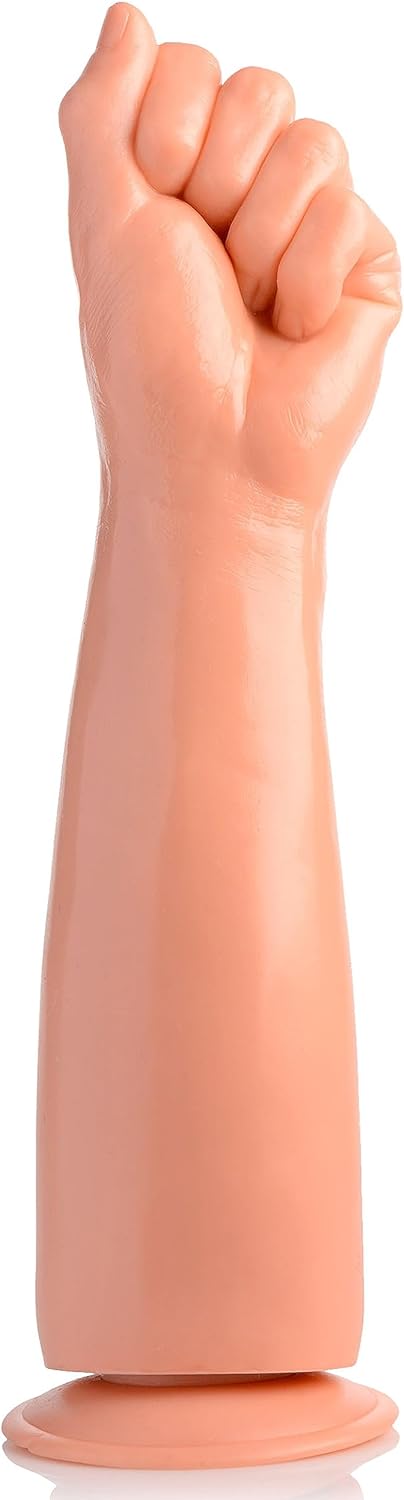 Silicone Hand & Forearm Dildo with Suction Cup Base 30cm Large Adult Toy