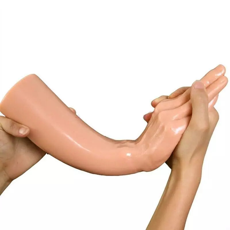 Large Silicone Fisting Dildo with Suction Cup Base 37.5cm Discreet Packaging
