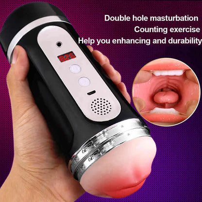 Automatic Male Masturbator with Smart Counting & Vibration