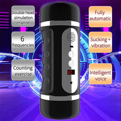 Automatic Male Masturbator with Smart Counting & Vibration