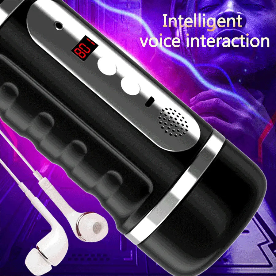 Automatic Male Masturbator with Smart Counting & Vibration