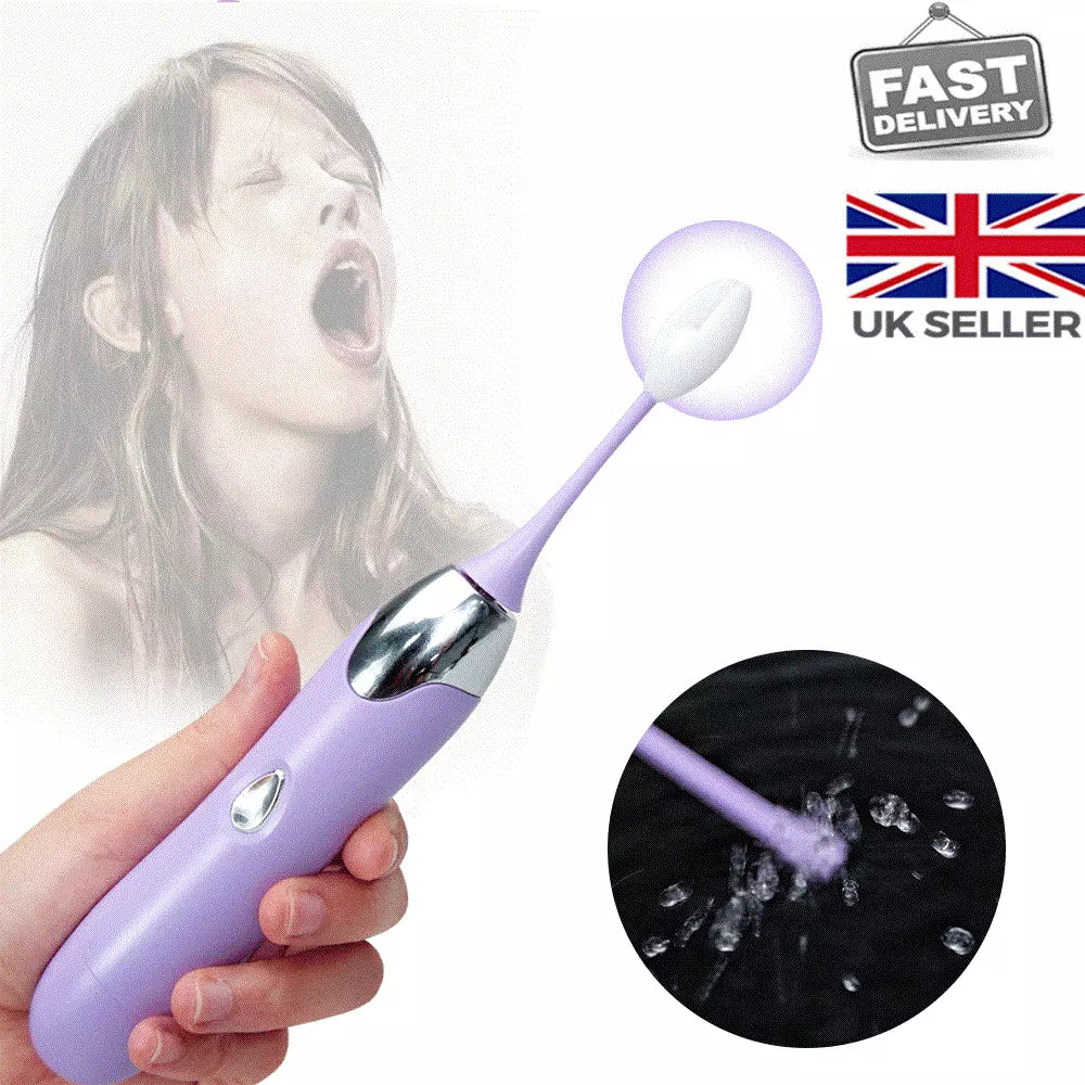 3in1 Clitoral Vibrator Stimulator 360° Rotating Waterproof Quiet Mini Massager