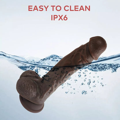 8.7" Thrusting Dildos Vibrator Sex Toys for Women, Black Dildo with 3 Thrusting & 9 Vibrations, Large Realistic Vibrating Dildo for G-spot Anal Play, Big Dildo Sex Toyscouples for Man Women Couples