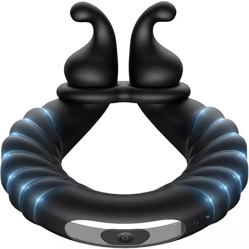 Cock Ring, Intimate Massager Ring with 10 Vibration Modes, Rechargeable, Vibrating PEIS Ring, Penis Vibrator, Sex Toy for Men Sex Toys for Longer Erection, Adult Toys, Mens Cock Ring