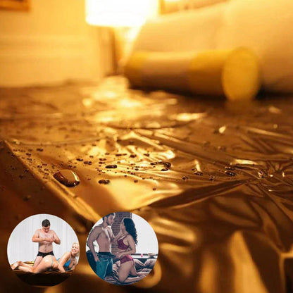 Waterproof Mattress Cover for Couples Adult Play | PVC Bed Sheet Protector Reusable | Stain & Spill Protection, Massage Play Sheet, Body-Safe Sex Toy Bedding Adult