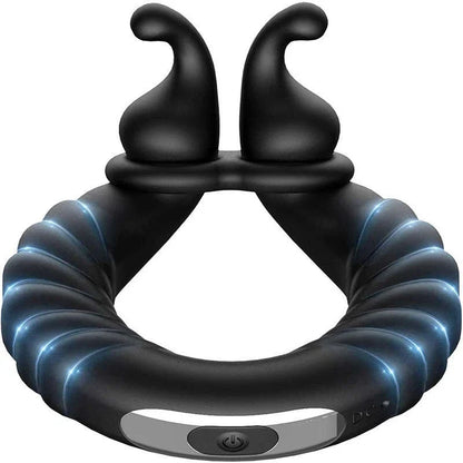 Cock Ring, Intimate Massager Ring with 10 Vibration Modes, Rechargeable, Vibrating PEIS Ring, Penis Vibrator, Sex Toy for Men Sex Toys for Longer Erection, Adult Toys, Mens Cock Ring