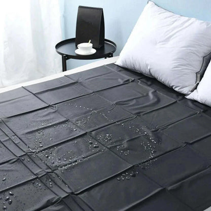 Waterproof Mattress Cover for Couples Adult Play | PVC Bed Sheet Protector Reusable | Stain & Spill Protection, Massage Play Sheet, Body-Safe Sex Toy Bedding Adult