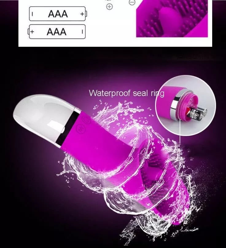 Realistic Tongue Vibrator for Women – Clitoral Licking Stimulator with 30 Vibration Modes – Adult Sex Toy for Nipple, G-Spot & Vaginal Pleasure – Couples Female Toy
