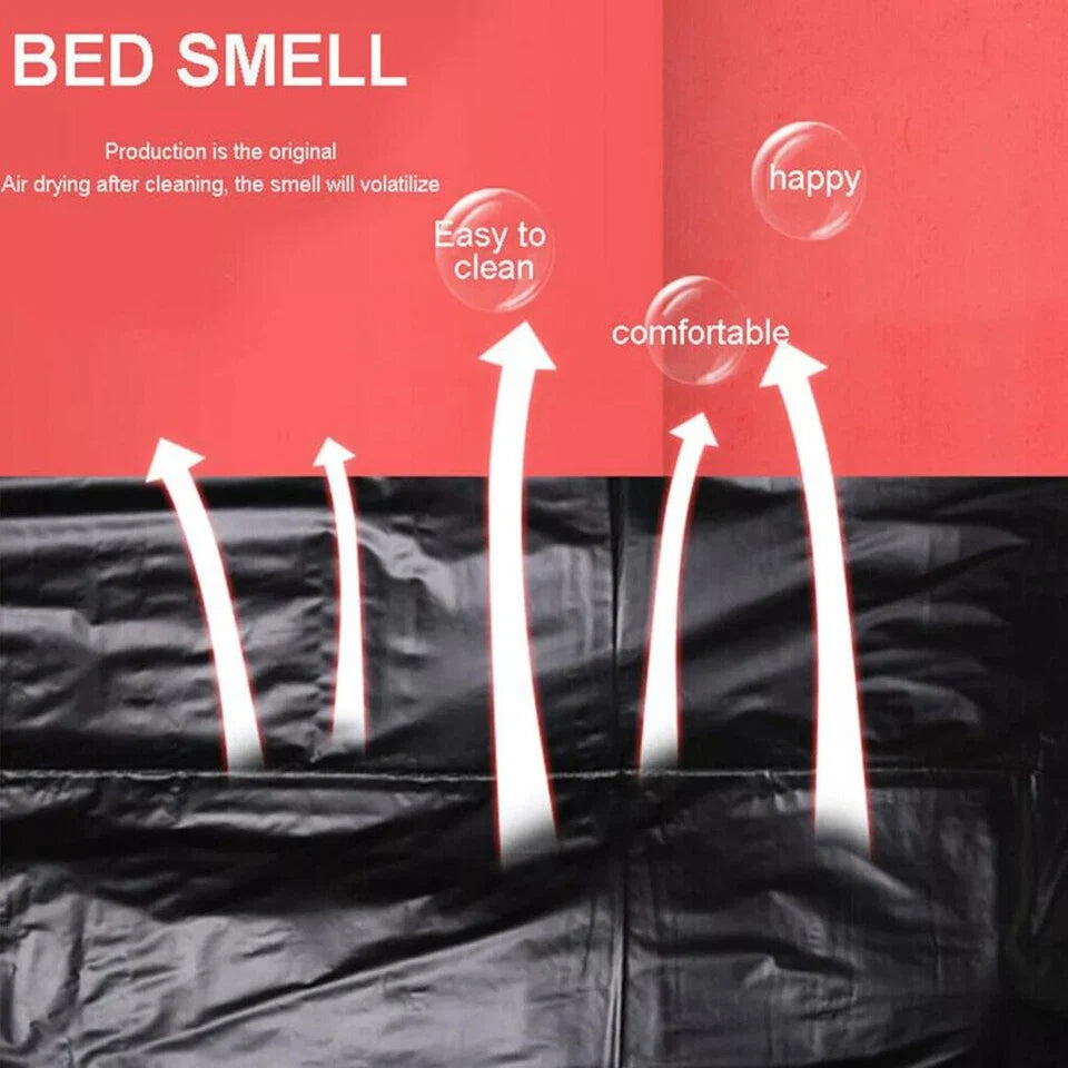 Waterproof Mattress Cover for Couples Adult Play | PVC Bed Sheet Protector Reusable | Stain & Spill Protection, Massage Play Sheet, Body-Safe Sex Toy Bedding Adult