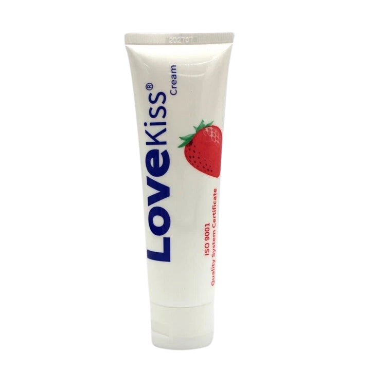 Water-Based Personal Lubricant 100ml – Strawberry & Apple Flavours, Toy & Condom Safe, Non-Sticky Formula
