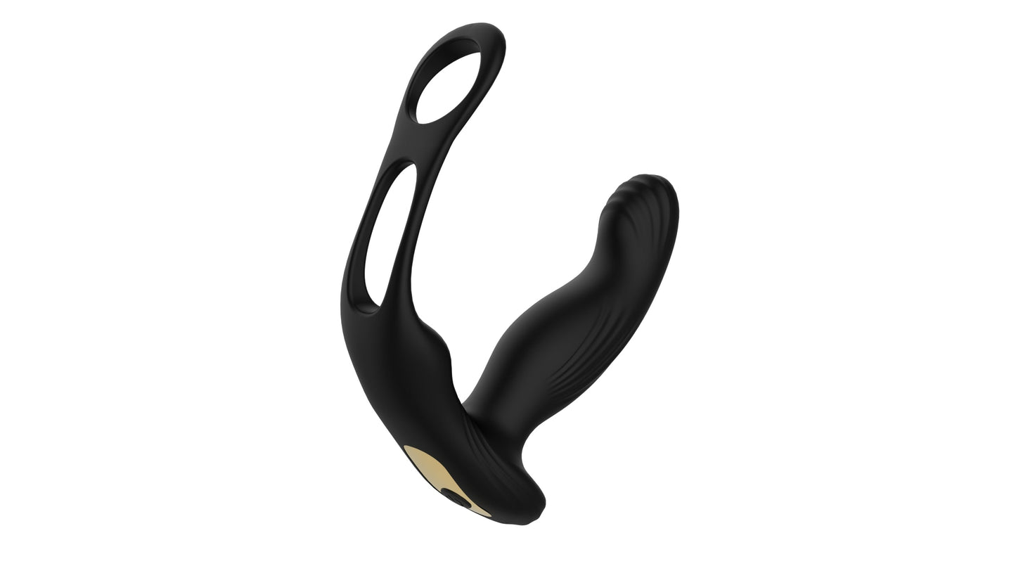 Remote Control Vibrating Butt Plug 10 Modes USB Rechargeable Silicone Waterproof
