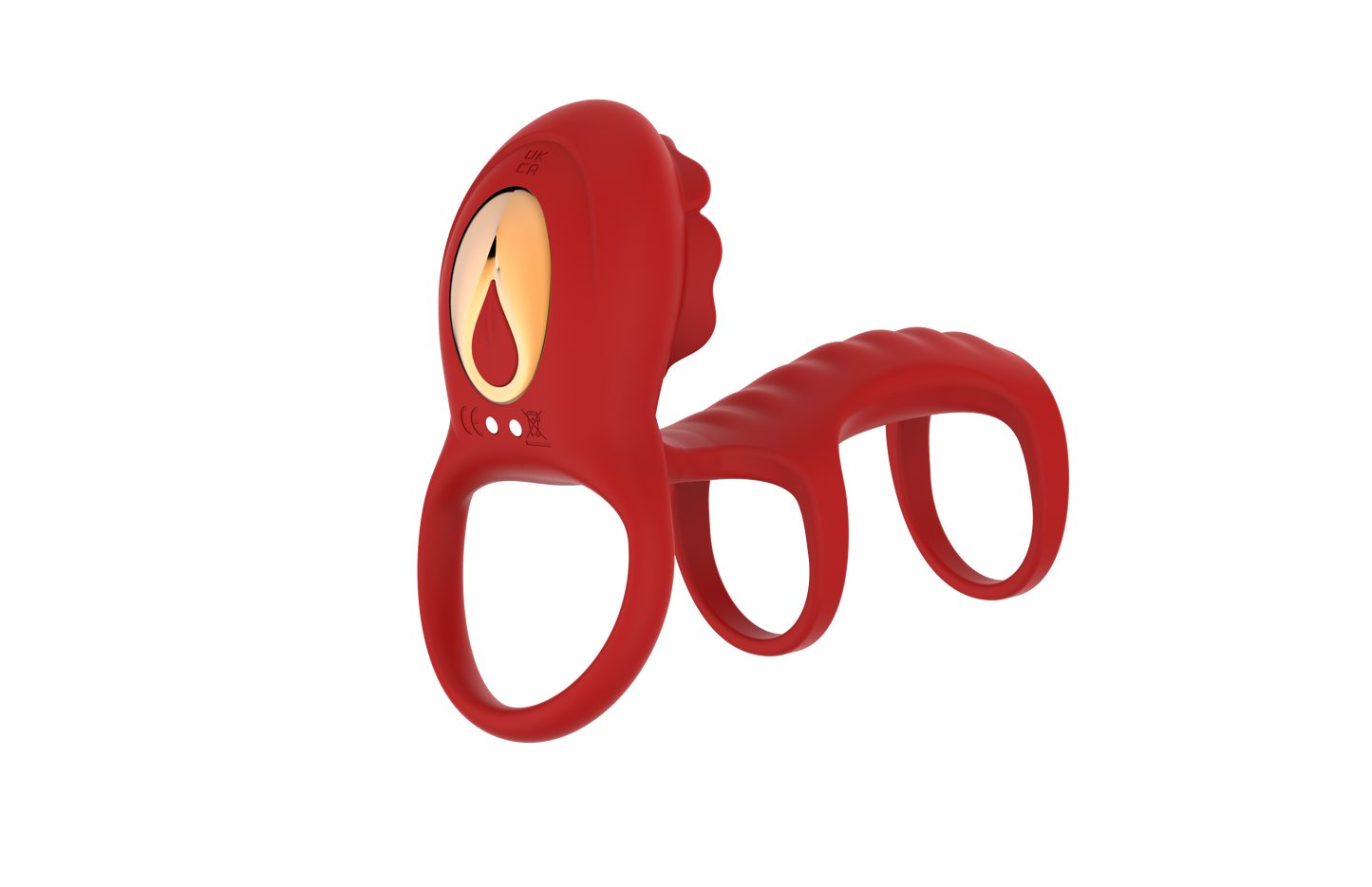 Cock Ring Vibrating for Couples – App Controlled Vibrating Cock Ring with Clitoral Stimulator, Dual Ring Silicone, 9 Modes, Waterproof, Rechargeable Vibrator Ring