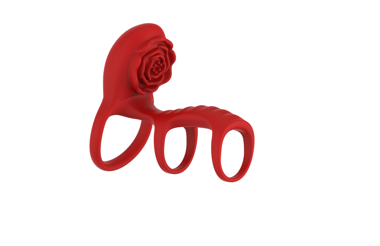 Cock Ring Vibrating for Couples – App Controlled Vibrating Cock Ring with Clitoral Stimulator, Dual Ring Silicone, 9 Modes, Waterproof, Rechargeable Vibrator Ring
