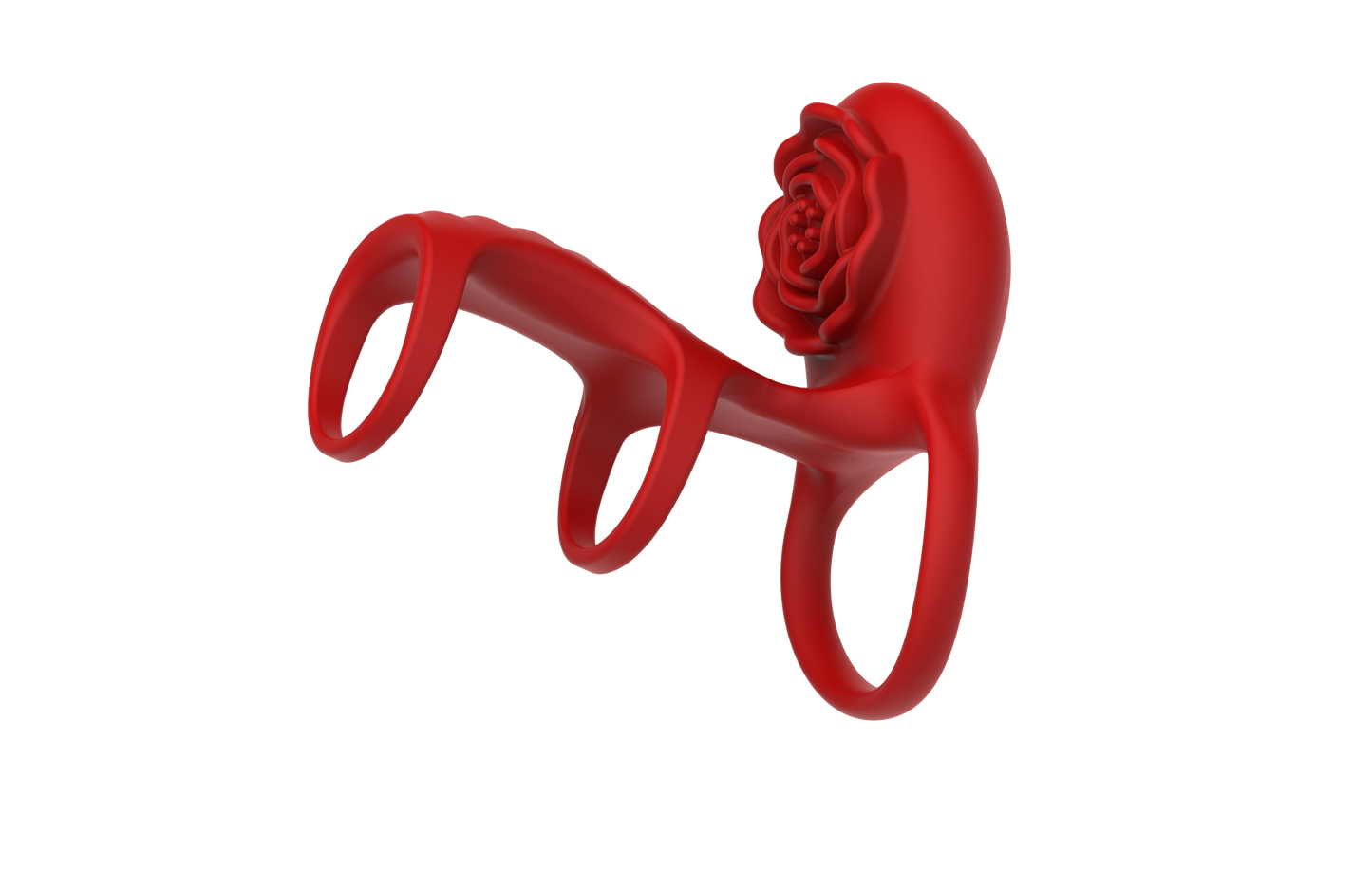 Cock Ring Vibrating for Couples – App Controlled Vibrating Cock Ring with Clitoral Stimulator, Dual Ring Silicone, 9 Modes, Waterproof, Rechargeable Vibrator Ring