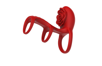 Cock Ring Vibrating for Couples – App Controlled Vibrating Cock Ring with Clitoral Stimulator, Dual Ring Silicone, 9 Modes, Waterproof, Rechargeable Vibrator Ring