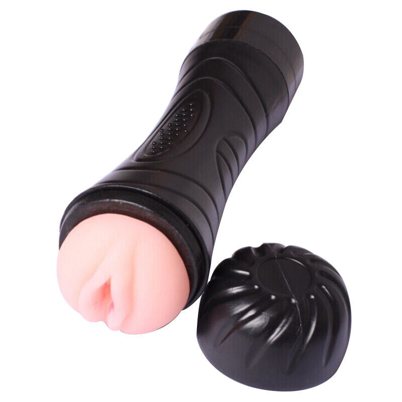 Automatic Male Personal Massager Cup 4D Textured Sleeve TPE 3xAAA Discreet UK