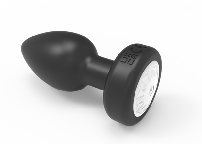 Remote Control Vibrating Anal Plug 7 Modes LED Light USB Rechargeable Silicone