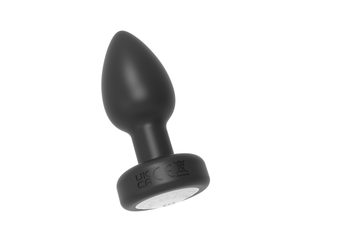 Remote Control Vibrating Anal Plug 7 Modes LED Light USB Rechargeable Silicone