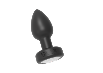 Remote Control Vibrating Anal Plug 7 Modes LED Light USB Rechargeable Silicone