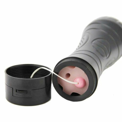 Automatic Male Personal Massager Cup 4D Textured Sleeve TPE 3xAAA Discreet UK